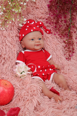 Planet Gates IVITA WG1512 14inch 1.65kg Full Body Silicone Bebe Reborn Doll "coco" Soft Dolls Realistic Girl Baby DIY Blank Toys for Children