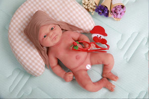 Planet Gates IVITA WG1512 14inch 1.65kg Full Body Silicone Bebe Reborn Doll "coco" Soft Dolls Realistic Girl Baby DIY Blank Toys for Children