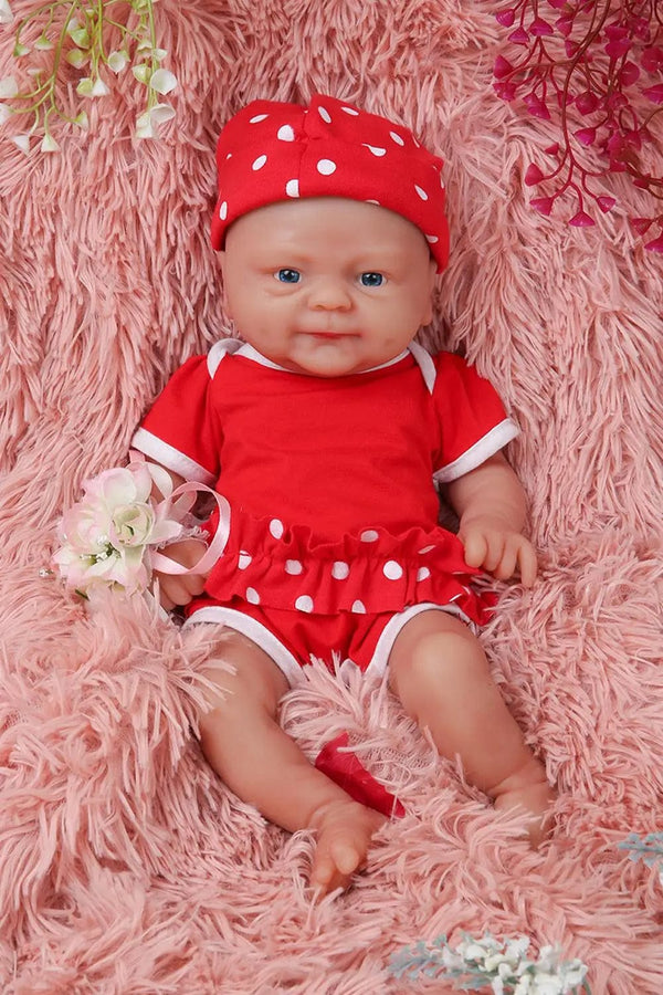 Planet Gates IVITA WG1512 14inch 1.65kg Full Body Silicone Bebe Reborn Doll "coco" Soft Dolls Realistic Girl Baby DIY Blank Toys for Children