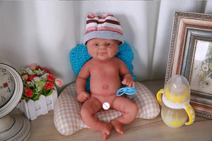 Planet Gates IVITA WG1512 14inch 1.65kg Full Body Silicone Bebe Reborn Doll "coco" Soft Dolls Realistic Girl Baby DIY Blank Toys for Children