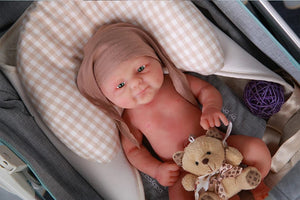 Planet Gates IVITA WG1512 14inch 1.65kg Full Body Silicone Bebe Reborn Doll "coco" Soft Dolls Realistic Girl Baby DIY Blank Toys for Children