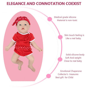 Planet Gates IVITA WG1526 16.92 inch 2.69kg Full Body Silicone Reborn Baby Doll  Realistic Girl Dolls Unpainted DIY Blank Baby Children Toys