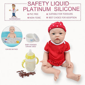 Planet Gates IVITA WG1526 16.92 inch 2.69kg Full Body Silicone Reborn Baby Doll  Realistic Girl Dolls Unpainted DIY Blank Baby Children Toys
