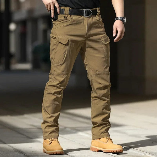 Planet Gates IX7 Brown / XS(50-55kg) New Unique Special Forces Fans Overalls Stretch Breathable Tactical Pants Multi Pocket Front Zipper Outdoor Casual Pants