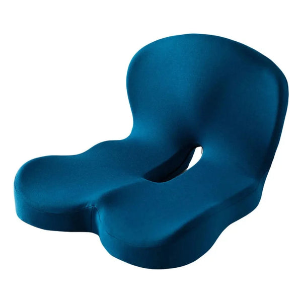 Planet Gates J / CHINA Memory Foam L-Shaped Integrated Office Chair Cushion with Lumbar Support Car Seat Cushion for Office Workers Car Drivers