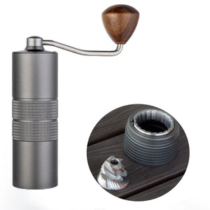 Planet Gates J0 with 5core burr JAFFEE J0/J1 manual coffee grinder with 38mm 5core/7core burr 3 bearings  portable coffee mill Adjustable espresso grinder