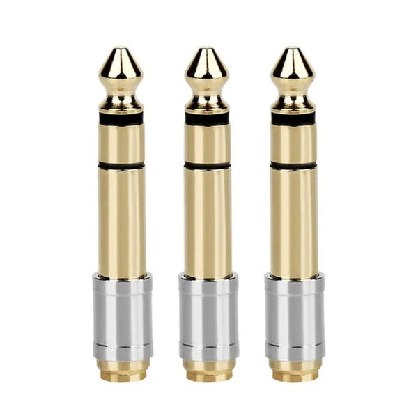 Planet Gates Jack 3.5 To 6.35 Audio Adapter 6.5mm To 3.5mm Converters Male Female Connector Headphone Plug 6.3mm Consumer Electronics