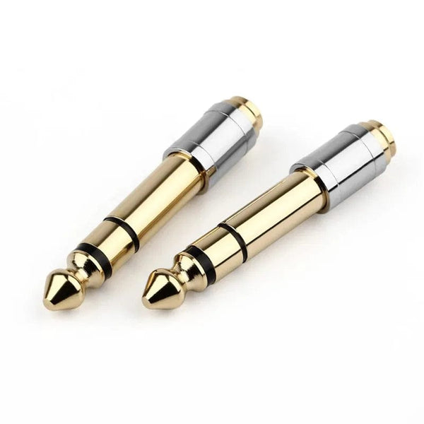 Planet Gates Jack 3.5 To 6.35 Audio Adapter 6.5mm To 3.5mm Converters Male Female Connector Headphone Plug 6.3mm Consumer Electronics