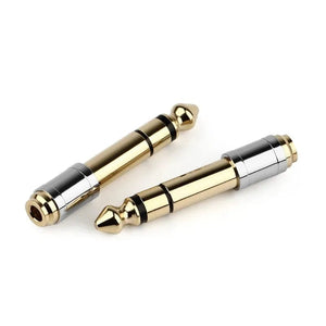 Planet Gates Jack 3.5 To 6.35 Audio Adapter 6.5mm To 3.5mm Converters Male Female Connector Headphone Plug 6.3mm Consumer Electronics