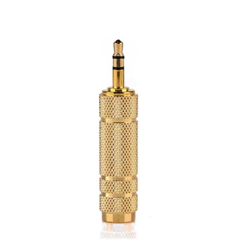 Planet Gates Jack 3.5mm to 6.5mm Audio Adapter 3 Pole AUX Converter 6.35 to 3.5 Adaptador Male Feamale Connector Consumer Electronics