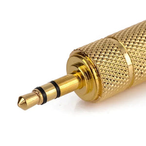 Planet Gates Jack 3.5mm to 6.5mm Audio Adapter 3 Pole AUX Converter 6.35 to 3.5 Adaptador Male Feamale Connector Consumer Electronics
