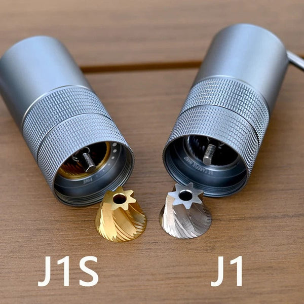 Planet Gates JAFFEE J0/J1 manual coffee grinder with 38mm 5core/7core burr 3 bearings  portable coffee mill Adjustable espresso grinder