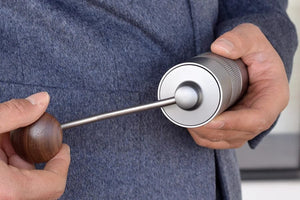 Planet Gates JAFFEE J0/J1 manual coffee grinder with 38mm 5core/7core burr 3 bearings  portable coffee mill Adjustable espresso grinder