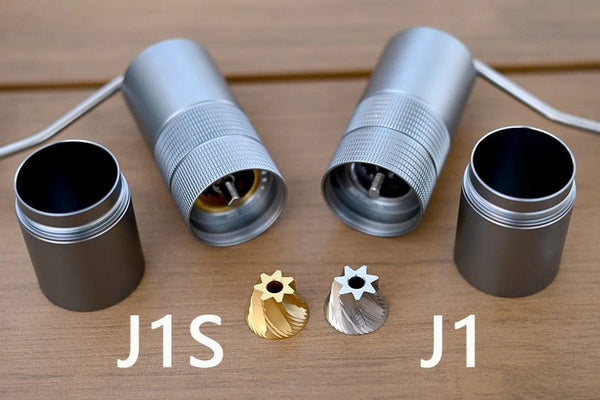 Planet Gates JAFFEE J0/J1 manual coffee grinder with 38mm 5core/7core burr 3 bearings  portable coffee mill Adjustable espresso grinder