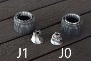 Planet Gates JAFFEE J0/J1 manual coffee grinder with 38mm 5core/7core burr 3 bearings  portable coffee mill Adjustable espresso grinder