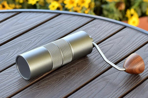 Planet Gates JAFFEE J0/J1 manual coffee grinder with 38mm 5core/7core burr 3 bearings  portable coffee mill Adjustable espresso grinder