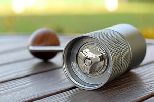 Planet Gates JAFFEE J0/J1 manual coffee grinder with 38mm 5core/7core burr 3 bearings  portable coffee mill Adjustable espresso grinder