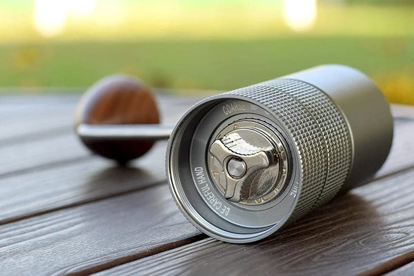 Planet Gates JAFFEE J0/J1 manual coffee grinder with 38mm 5core/7core burr 3 bearings  portable coffee mill Adjustable espresso grinder