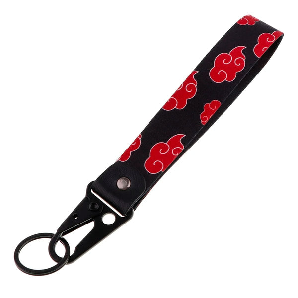 Planet Gates Japan Anime Key Chain Cool Character Keychain Keyring For Car Motorcycle Pendant Keys Holder Wrist Strap Hang Rope Key Tag Gifts