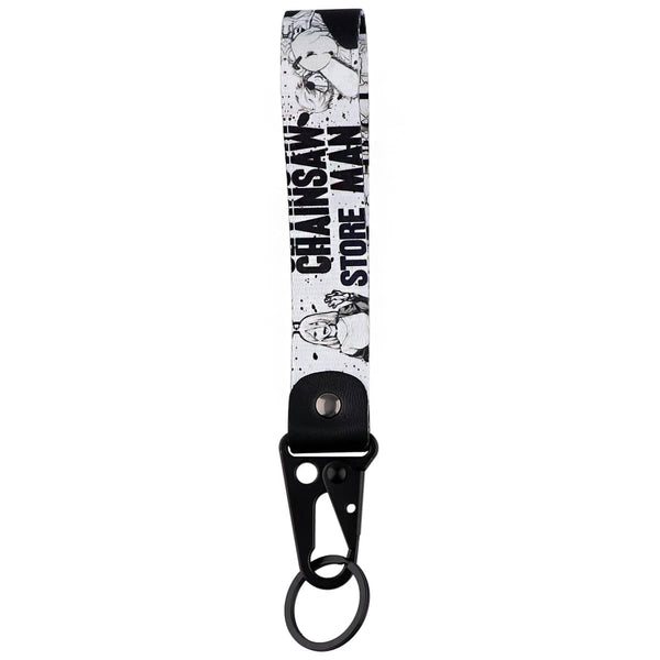 Planet Gates Japan Anime Key Chain Cool Character Keychain Keyring For Car Motorcycle Pendant Keys Holder Wrist Strap Hang Rope Key Tag Gifts