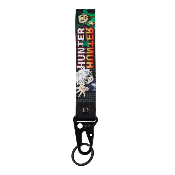 Planet Gates Japan Anime Key Chain Cool Character Keychain Keyring For Car Motorcycle Pendant Keys Holder Wrist Strap Hang Rope Key Tag Gifts