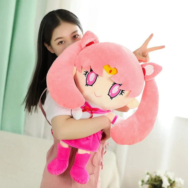 Planet Gates Japan Anime Sailor Moon Plush Toys Tsukino Usagi Kaiou Michi Stuffed Doll Girlish Room Decor Stuffed Kawaii Gifts For Girlfriend