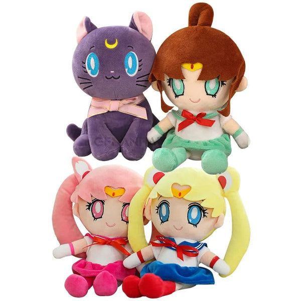 Planet Gates Japan Anime Sailor Moon Plush Toys Tsukino Usagi Kaiou Michi Stuffed Doll Girlish Room Decor Stuffed Kawaii Gifts For Girlfriend