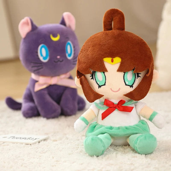 Planet Gates Japan Anime Sailor Moon Plush Toys Tsukino Usagi Kaiou Michi Stuffed Doll Girlish Room Decor Stuffed Kawaii Gifts For Girlfriend