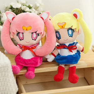 Planet Gates Japan Anime Sailor Moon Plush Toys Tsukino Usagi Kaiou Michi Stuffed Doll Girlish Room Decor Stuffed Kawaii Gifts For Girlfriend