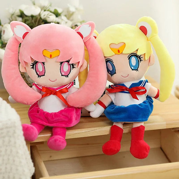 Planet Gates Japan Anime Sailor Moon Plush Toys Tsukino Usagi Kaiou Michi Stuffed Doll Girlish Room Decor Stuffed Kawaii Gifts For Girlfriend