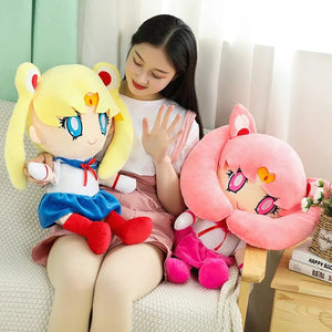 Planet Gates Japan Anime Sailor Moon Plush Toys Tsukino Usagi Kaiou Michi Stuffed Doll Girlish Room Decor Stuffed Kawaii Gifts For Girlfriend