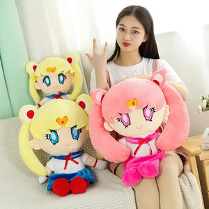 Planet Gates Japan Anime Sailor Moon Plush Toys Tsukino Usagi Kaiou Michi Stuffed Doll Girlish Room Decor Stuffed Kawaii Gifts For Girlfriend