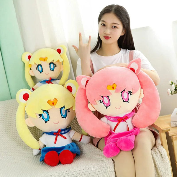 Planet Gates Japan Anime Sailor Moon Plush Toys Tsukino Usagi Kaiou Michi Stuffed Doll Girlish Room Decor Stuffed Kawaii Gifts For Girlfriend