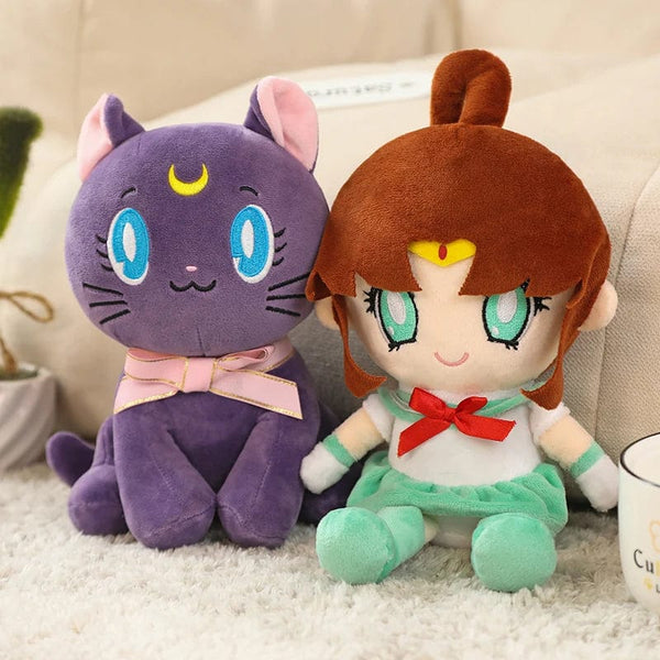Planet Gates Japan Anime Sailor Moon Plush Toys Tsukino Usagi Kaiou Michi Stuffed Doll Girlish Room Decor Stuffed Kawaii Gifts For Girlfriend