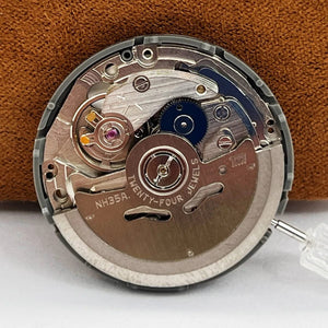 Planet Gates Japan Genuine NH35 Automatic Mechanical Movement High Accuracy 24 Jewels Mod Watch Replacement NH35A White Day Date Set