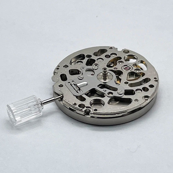Planet Gates Japan Genuine NH70 NH70A Mechanical Movement 24 Jewels Skeleton Mechanism Modification Automatic Watch Replace Movement