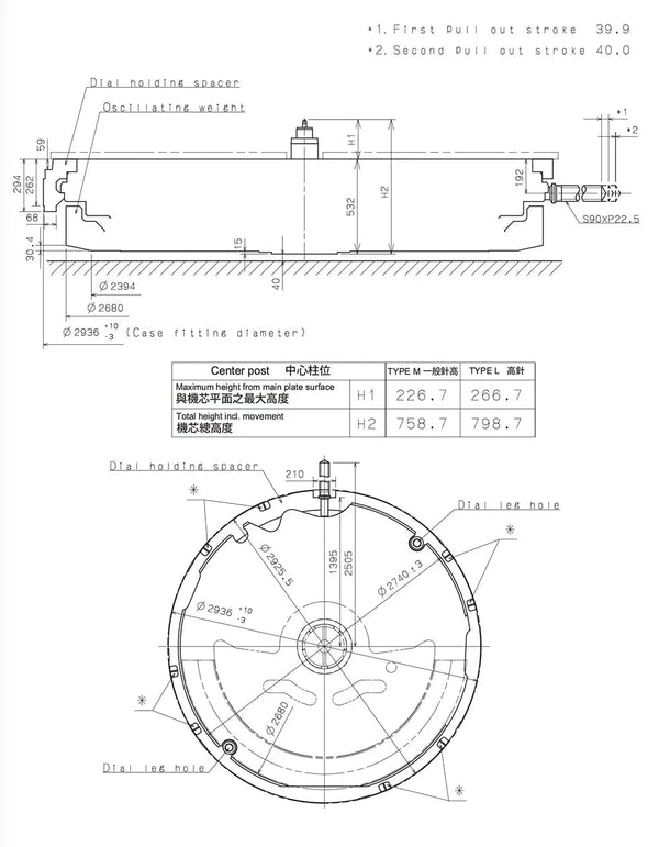 Planet Gates Japan NH35 Movement Automatic Mechanical High Accuracy Japona TMI NH35A-3 Watch Calendar Mechanism Wrist Day Date Set
