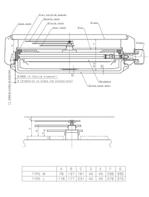 Planet Gates Japan NH35 Movement Automatic Mechanical High Accuracy Japona TMI NH35A-3 Watch Calendar Mechanism Wrist Day Date Set