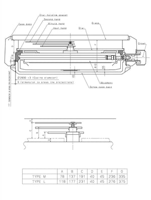 Planet Gates Japan NH35 Movement Automatic Mechanical High Accuracy Japona TMI NH35A-3 Watch Calendar Mechanism Wrist Day Date Set