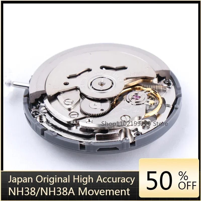 Planet Gates Japan Original NH38 NH38A Automatic Self-wind Mechanical Movement High Accuracy Watch Accessories Parts for
