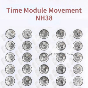 Planet Gates Japan Original NH38 NH38A Automatic Self-wind Mechanical Movement High Accuracy Watch Accessories Parts for