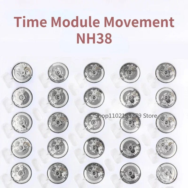 Planet Gates Japan Original NH38 NH38A Automatic Self-wind Mechanical Movement High Accuracy Watch Accessories Parts for
