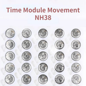 Planet Gates Japan Original NH38 NH38A Automatic Self-wind Mechanical Movement High Accuracy Watch Accessories Parts for
