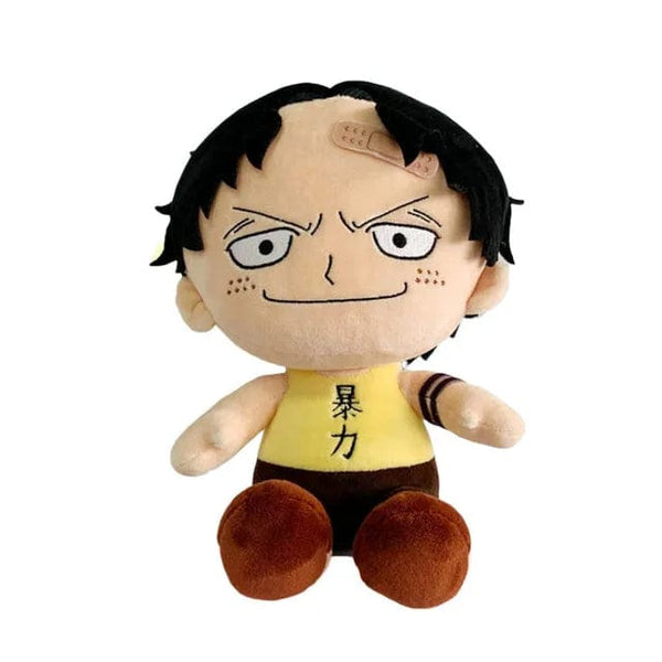 Planet Gates Japanese Anime 25cm One Piece Original Plush Toys CartoonFigure Luffy Chopper Ace Roronoa Zoro Cute Stuffed Doll Kids Xmas Gifts