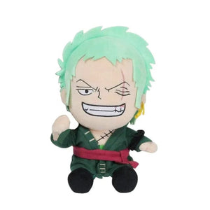 Planet Gates Japanese Anime 25cm One Piece Original Plush Toys CartoonFigure Luffy Chopper Ace Roronoa Zoro Cute Stuffed Doll Kids Xmas Gifts