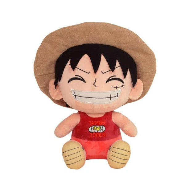 Planet Gates Japanese Anime 25cm One Piece Original Plush Toys CartoonFigure Luffy Chopper Ace Roronoa Zoro Cute Stuffed Doll Kids Xmas Gifts