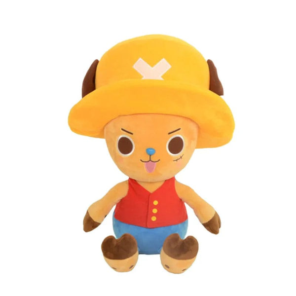 Planet Gates Japanese Anime 25cm One Piece Original Plush Toys CartoonFigure Luffy Chopper Ace Roronoa Zoro Cute Stuffed Doll Kids Xmas Gifts