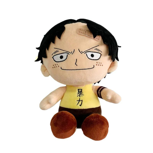 Planet Gates Japanese Anime 25cm One Piece Original Plush Toys CartoonFigure Luffy Chopper Ace Roronoa Zoro Cute Stuffed Doll Kids Xmas Gifts
