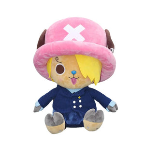 Planet Gates Japanese Anime 25cm One Piece Original Plush Toys CartoonFigure Luffy Chopper Ace Roronoa Zoro Cute Stuffed Doll Kids Xmas Gifts