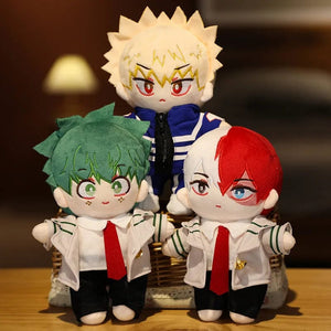Planet Gates Japanese Anime My Hero Academia Plush Toys Cartoon Stuffed Midoriya Izuku Bakugou Katsuki Todoroki Shoto Dolls Kids Gifts Birth